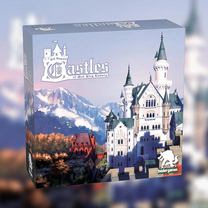 Castles of Mad King Ludwig 2nd Edition - Beautiful Award-Winning Family Strategy Board Game for Families, Adults, Kids - from