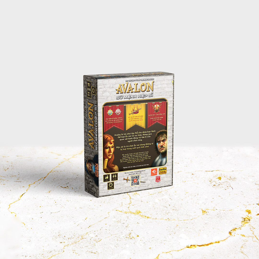Avalon - Board game ẩn vai kịch tính hấp dẫn dành cho 5-10 người chơi
