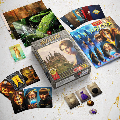 Avalon - Board game ẩn vai kịch tính hấp dẫn dành cho 5-10 người chơi