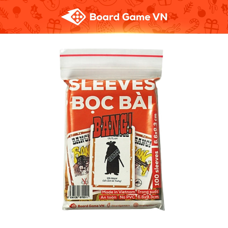 Sleeves bọc bảo vệ bài Cuộc Đua Sao Chổi - Size 6.5 x 9 cm (100 cái)- Board Game VN