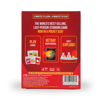 Exploding Kittens Original: Grab & Game Edition