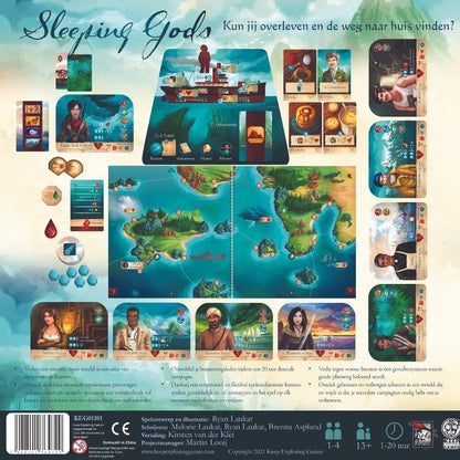 Sleeping Gods (Hàng mới về) Board Game VN - ảnh 3 - Board Game