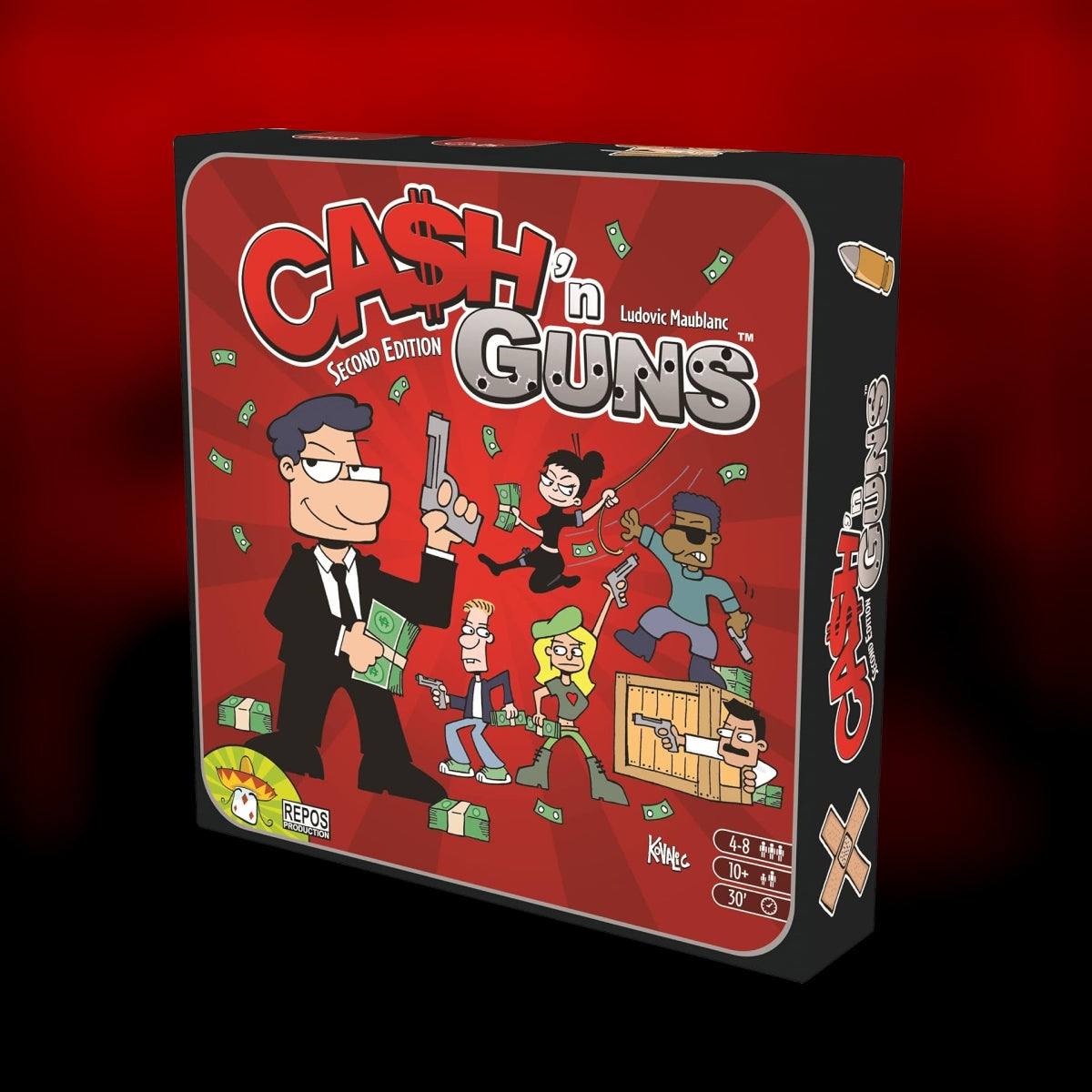 Cash N Guns 2nd Edition Repos Production - ảnh 1 - Board games
