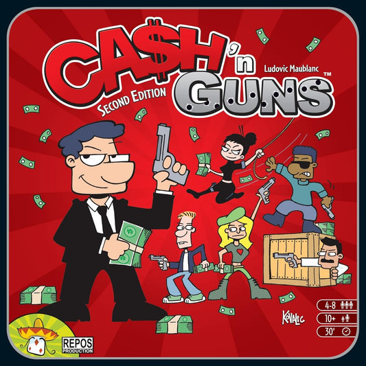 Cash N Guns 2nd Edition Repos Production - ảnh 2 - Board games