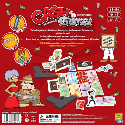 Cash N Guns 2nd Edition Repos Production - ảnh 3 - Board games