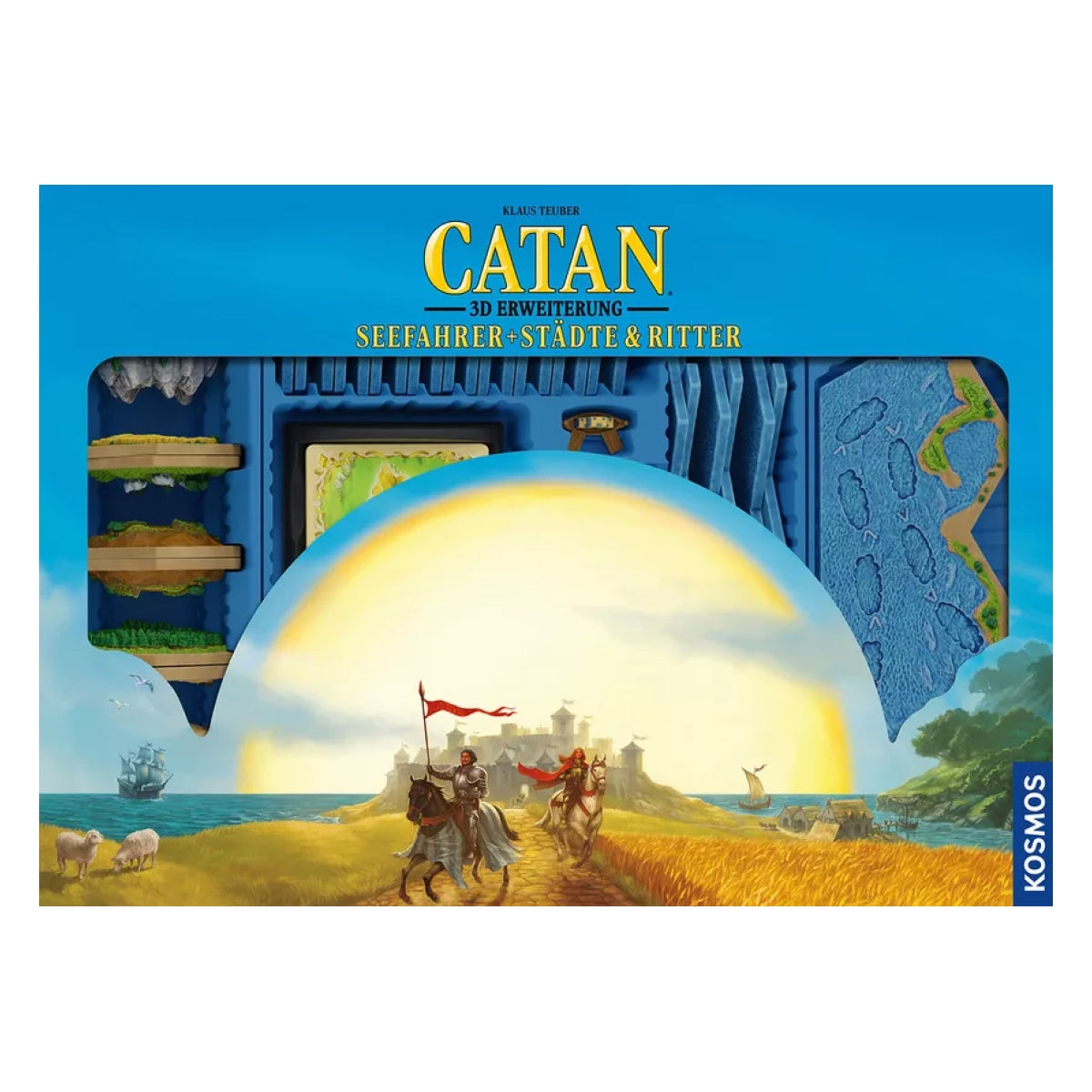 Catan 3D Expansion Seafarers + Cities & Knights