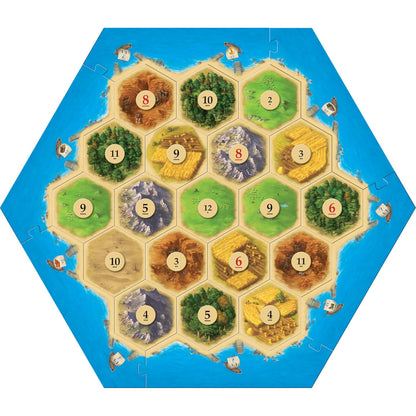 CATAN 6th Edition (2025) – Board Game Chiến Thuật Kinh Điển Thế Giới | Chính Hãng (Hàng mới về)