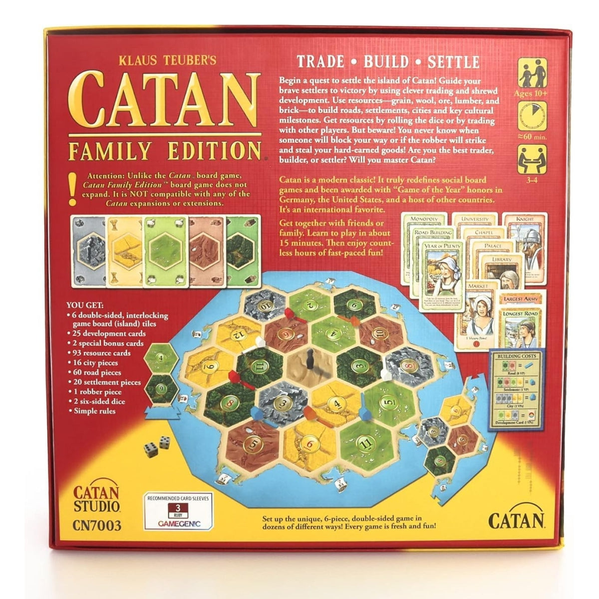 Catan Family Edition Catan Studio - ảnh 4 - Board games