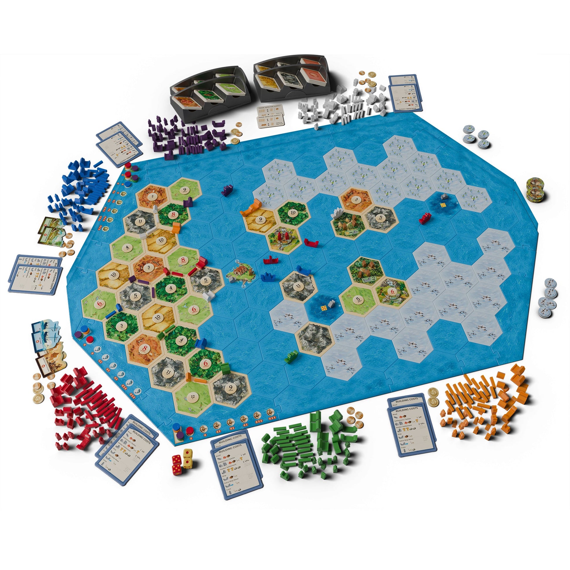 Catan Explorers Pirates 5-6 Player 6th Editon Catan Studio - ảnh 3 - Board games