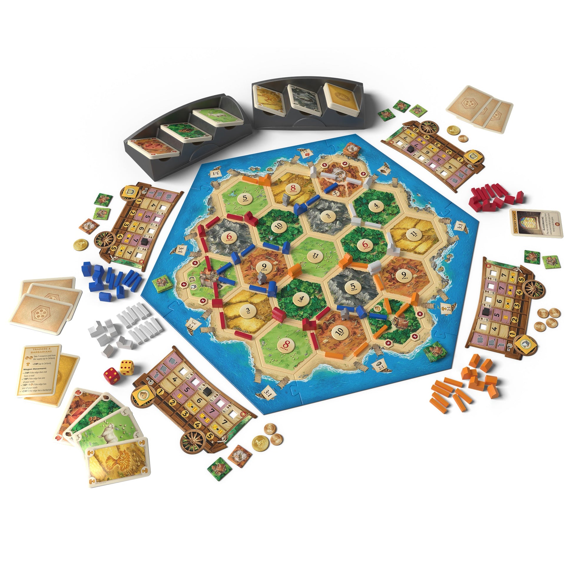 Catan Traders Barbarians Expansion Catan Studio - ảnh 2 - Board games