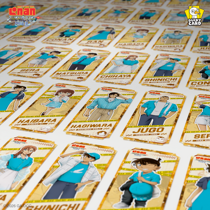 Card Collection Thám Tử Lừng Danh Conan 29: Thiên Thần Sa Ngã Trên Xa Lộ – Character in Photo & Ticket