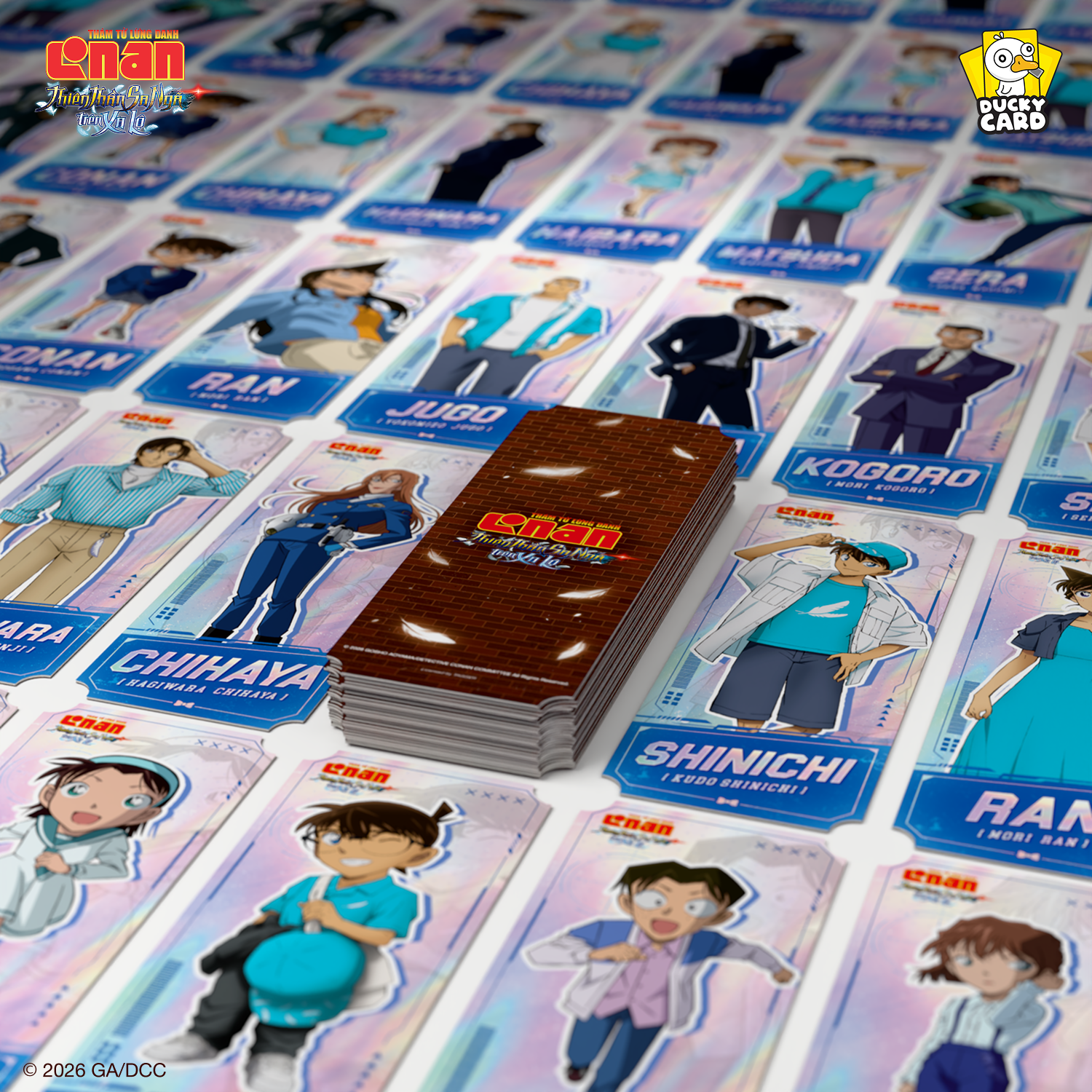 Card Collection Thám Tử Lừng Danh Conan 29: Thiên Thần Sa Ngã Trên Xa Lộ – Character in Photo & Ticket