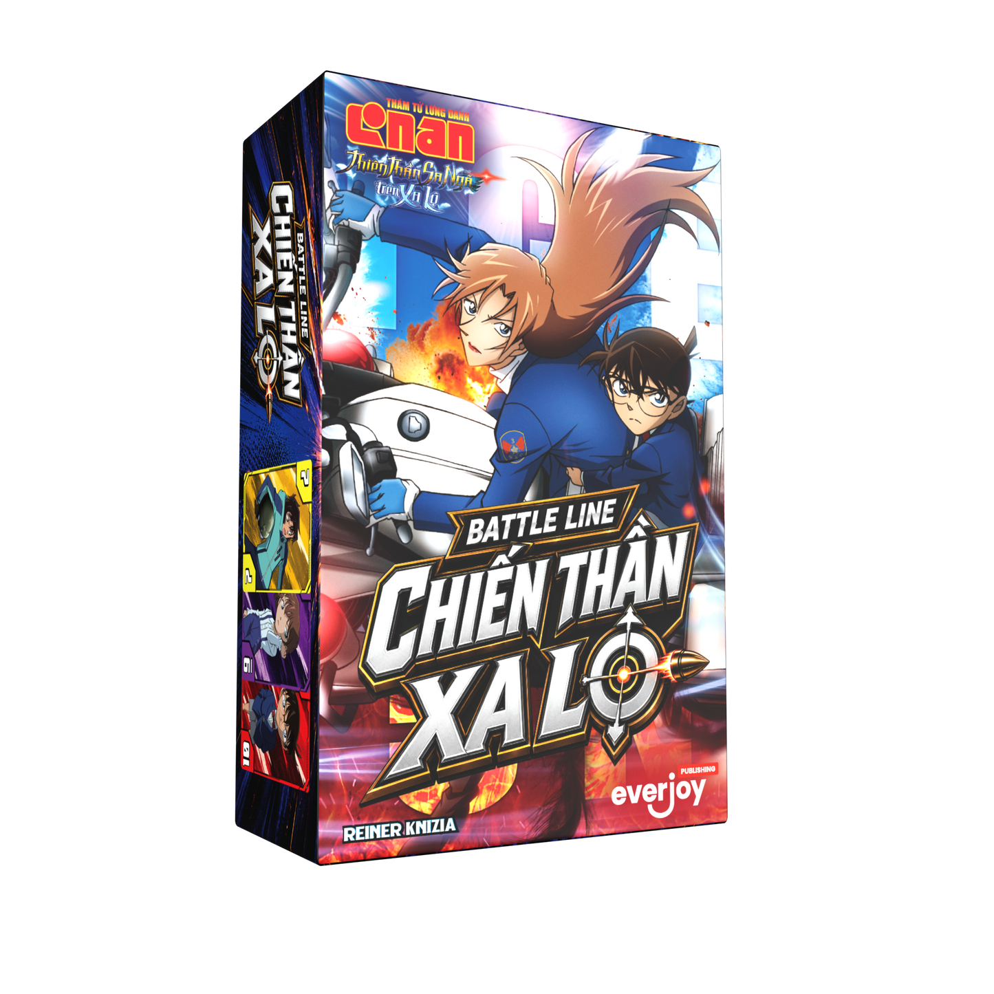 Bộ Card Game Thám Tử Lừng Danh Conan 29: Thiên Thần Sa Ngã Trên Xa Lộ – 4 Trò Chơi & Combo