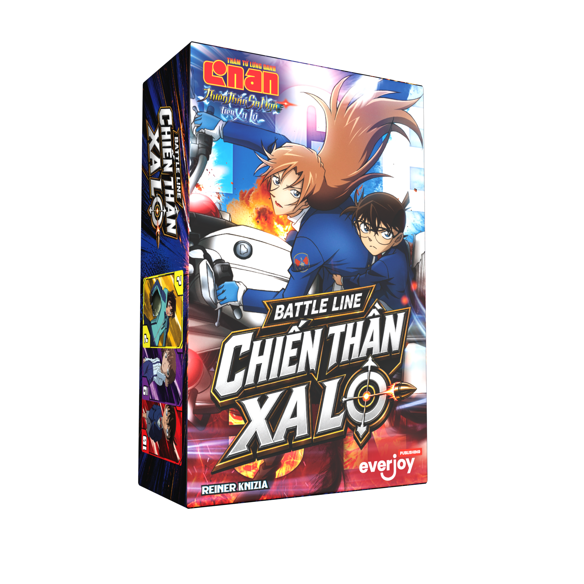 Bộ Card Game Thám Tử Lừng Danh Conan 29: Thiên Thần Sa Ngã Trên Xa Lộ – 4 Trò Chơi & Combo