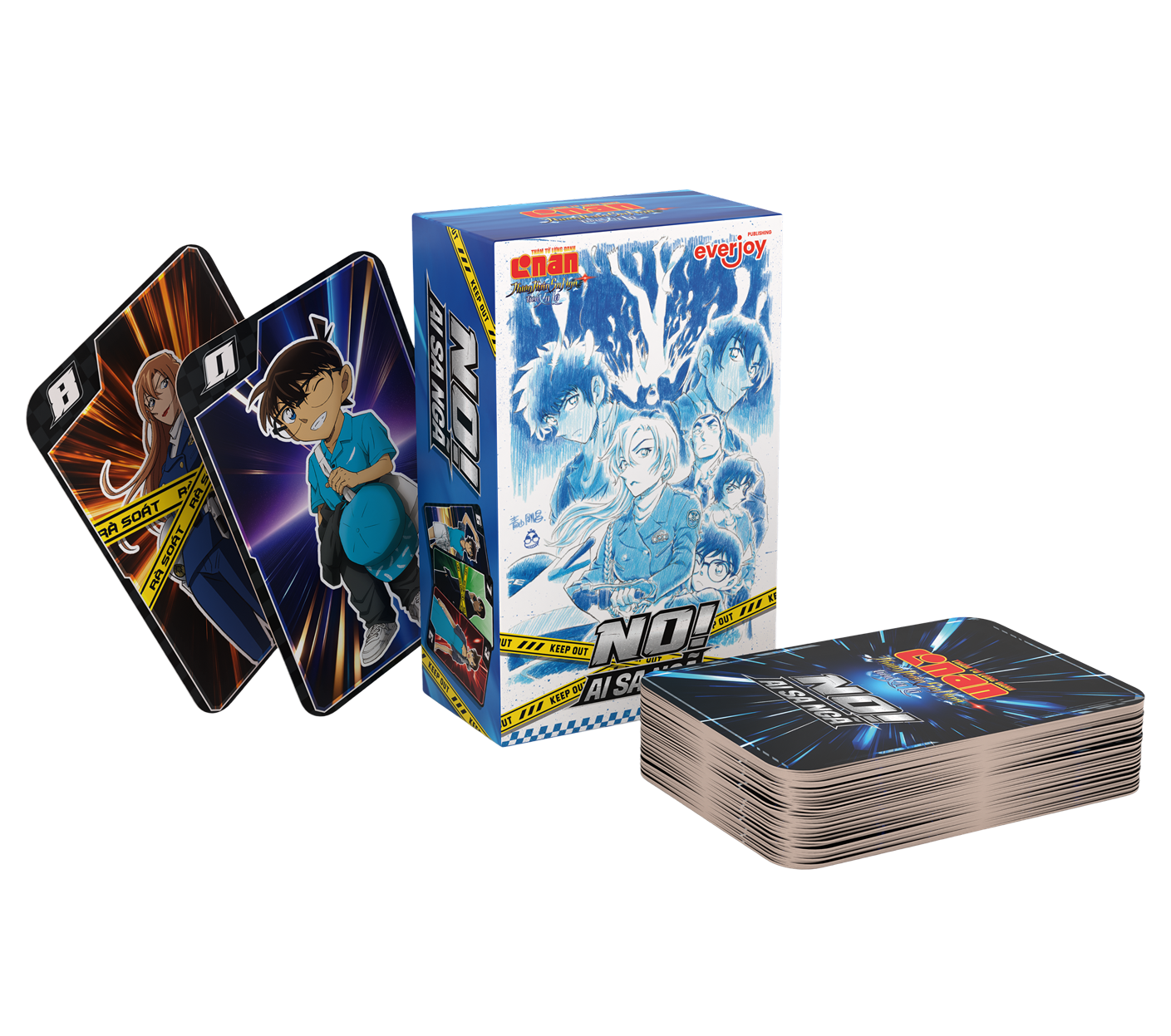 Bộ Card Game Thám Tử Lừng Danh Conan 29: Thiên Thần Sa Ngã Trên Xa Lộ – 4 Trò Chơi & Combo