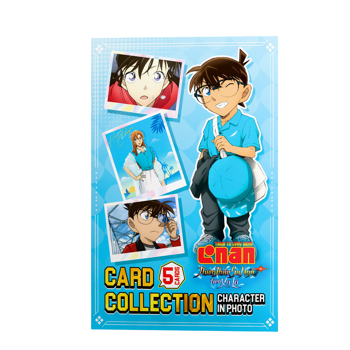Card Collection Thám Tử Lừng Danh Conan 29: Thiên Thần Sa Ngã Trên Xa Lộ – Character in Photo & Ticket
