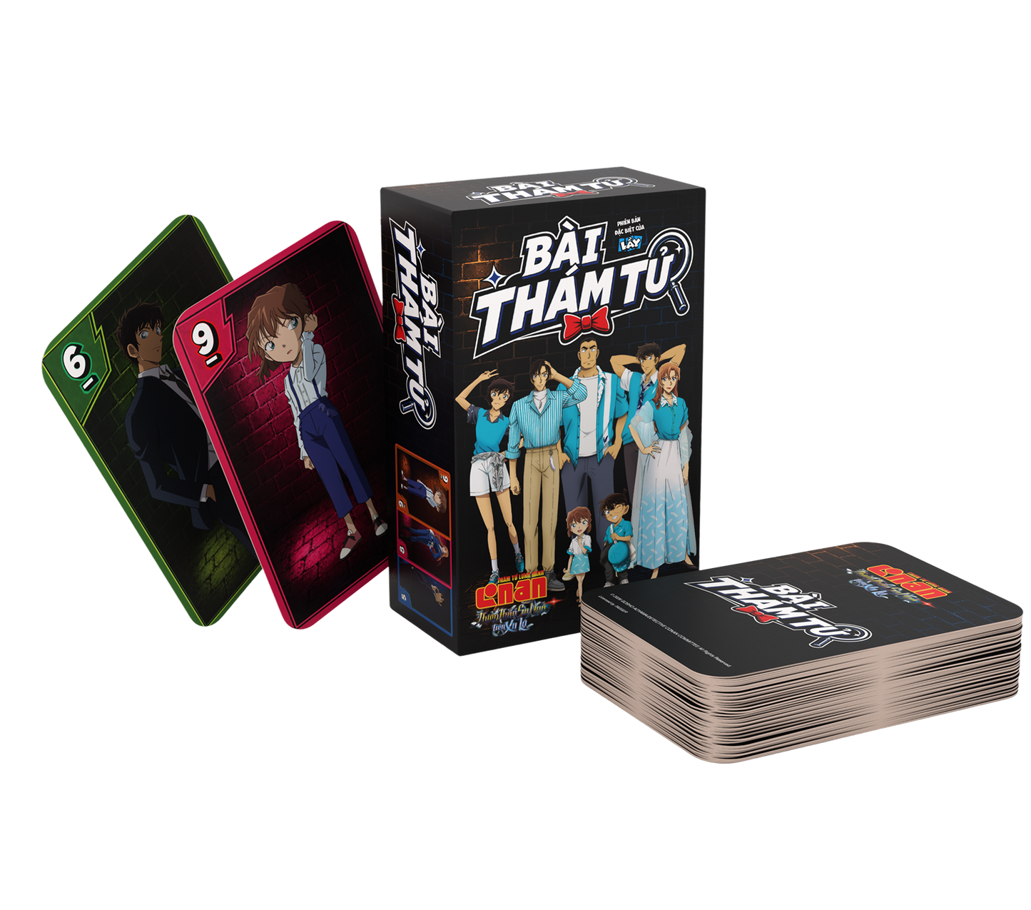 Bộ Card Game Thám Tử Lừng Danh Conan 29: Thiên Thần Sa Ngã Trên Xa Lộ – 4 Trò Chơi & Combo