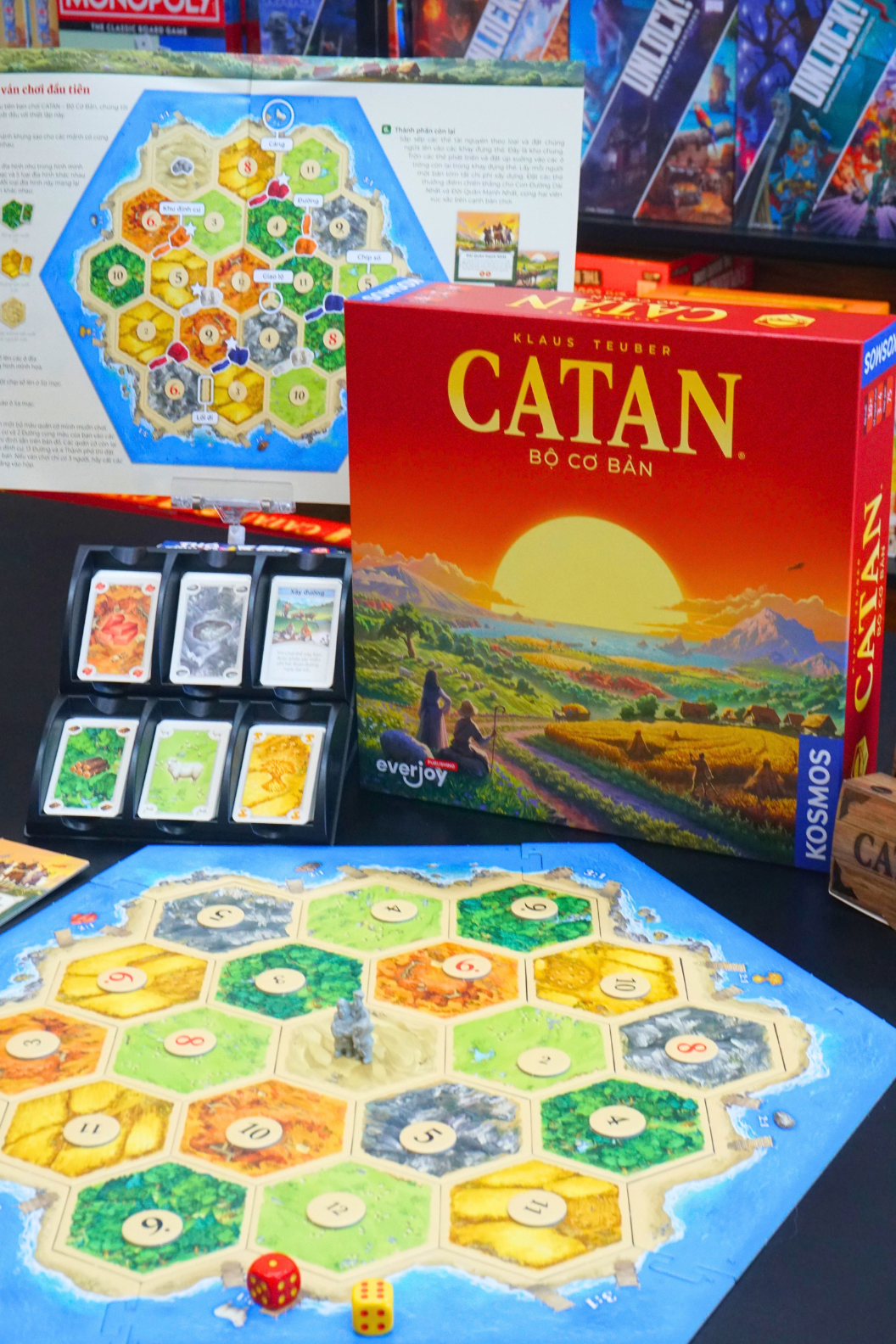 CATAN - BỘ CƠ BẢN PHIÊN BẢN TIẾNG VIỆT