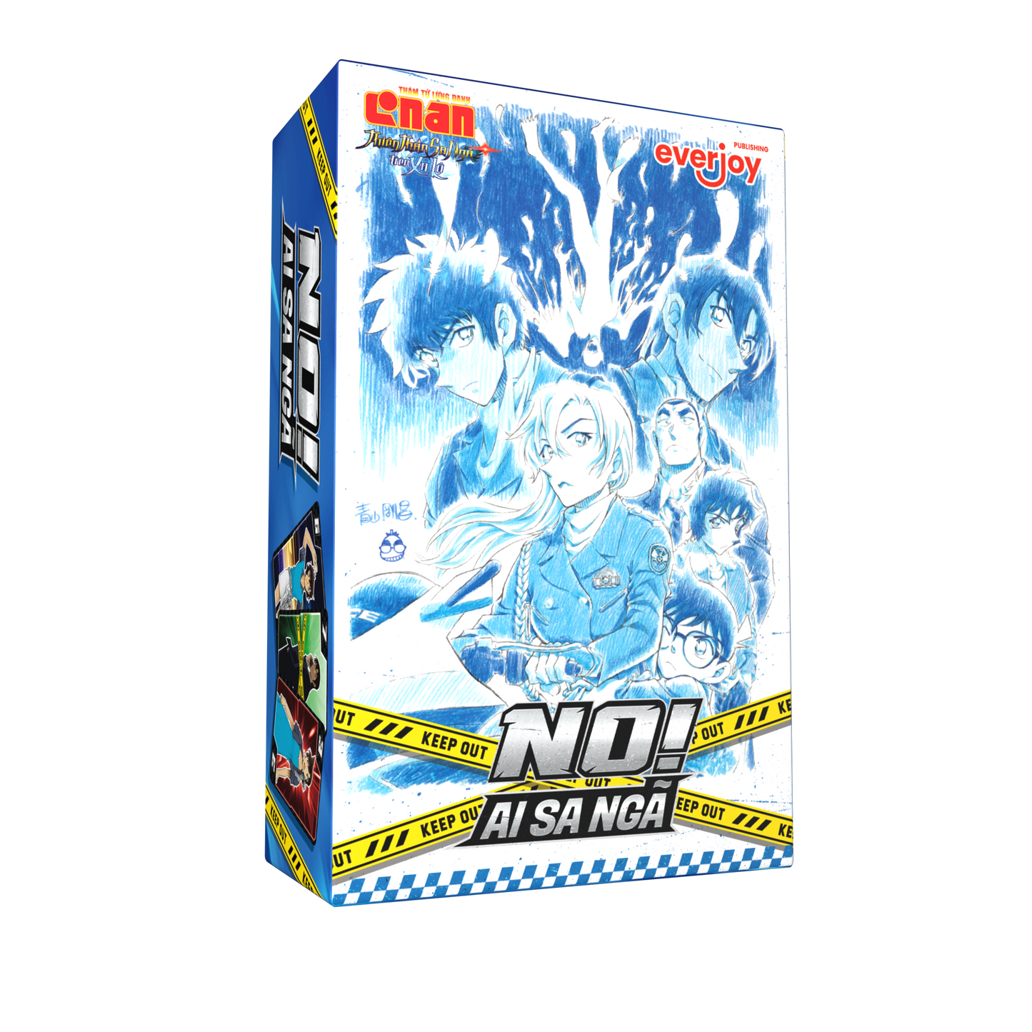 Bộ Card Game Thám Tử Lừng Danh Conan 29: Thiên Thần Sa Ngã Trên Xa Lộ – 4 Trò Chơi & Combo