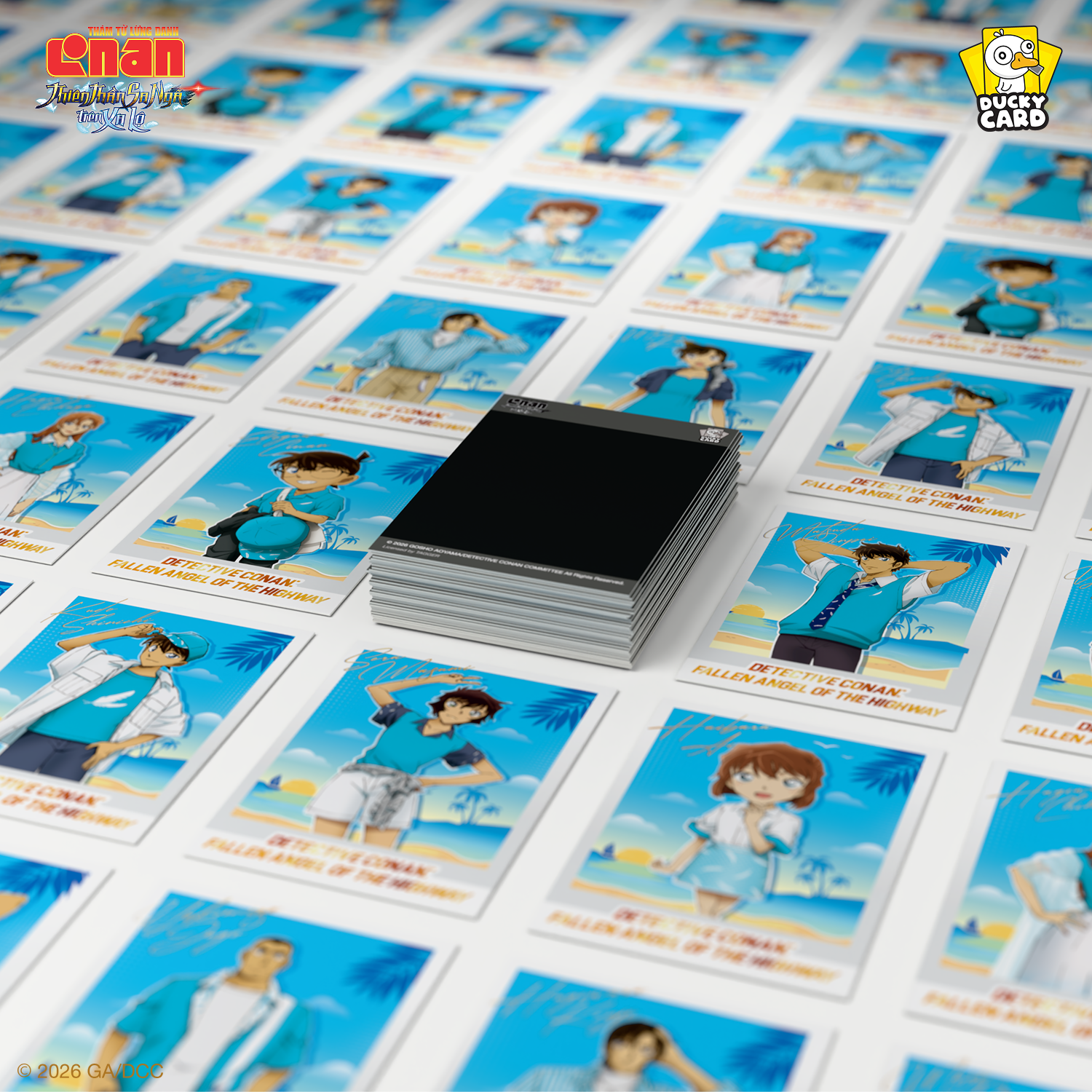 Card Collection Thám Tử Lừng Danh Conan 29: Thiên Thần Sa Ngã Trên Xa Lộ – Character in Photo & Ticket