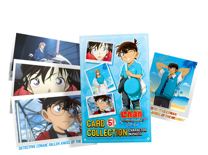 Card Collection Thám Tử Lừng Danh Conan 29: Thiên Thần Sa Ngã Trên Xa Lộ – Character in Photo & Ticket