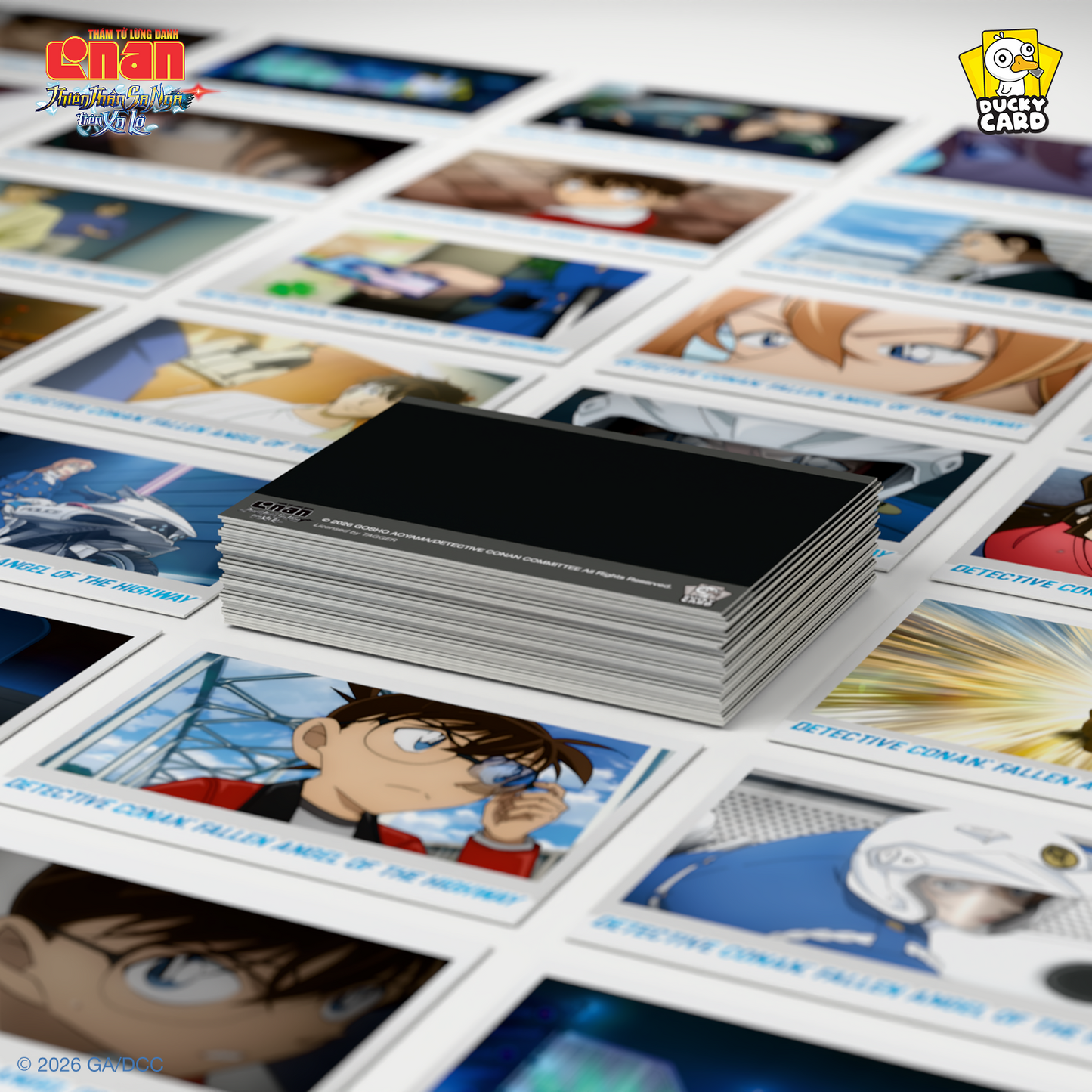 Card Collection Thám Tử Lừng Danh Conan 29: Thiên Thần Sa Ngã Trên Xa Lộ – Character in Photo & Ticket