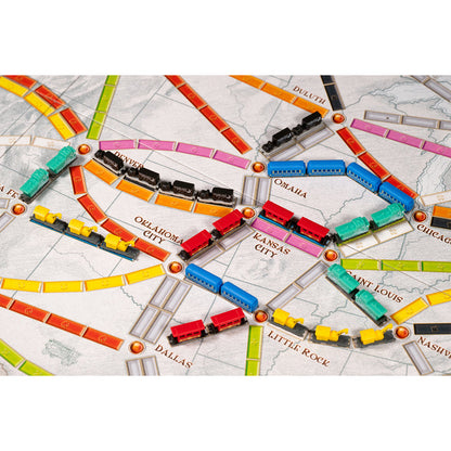 TICKET TO RIDE 20TH ANNIVERSARY DELUXE TRAIN SET DISPLAY