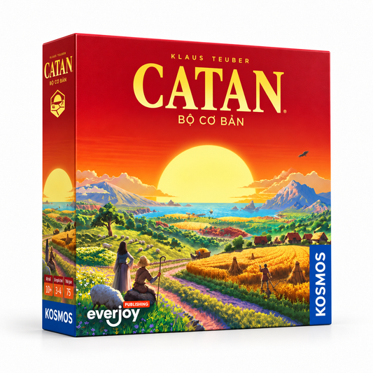 CATAN Việt Nam – Bộ Cơ Bản Phiên Bản Tiếng Việt Mới Nhất