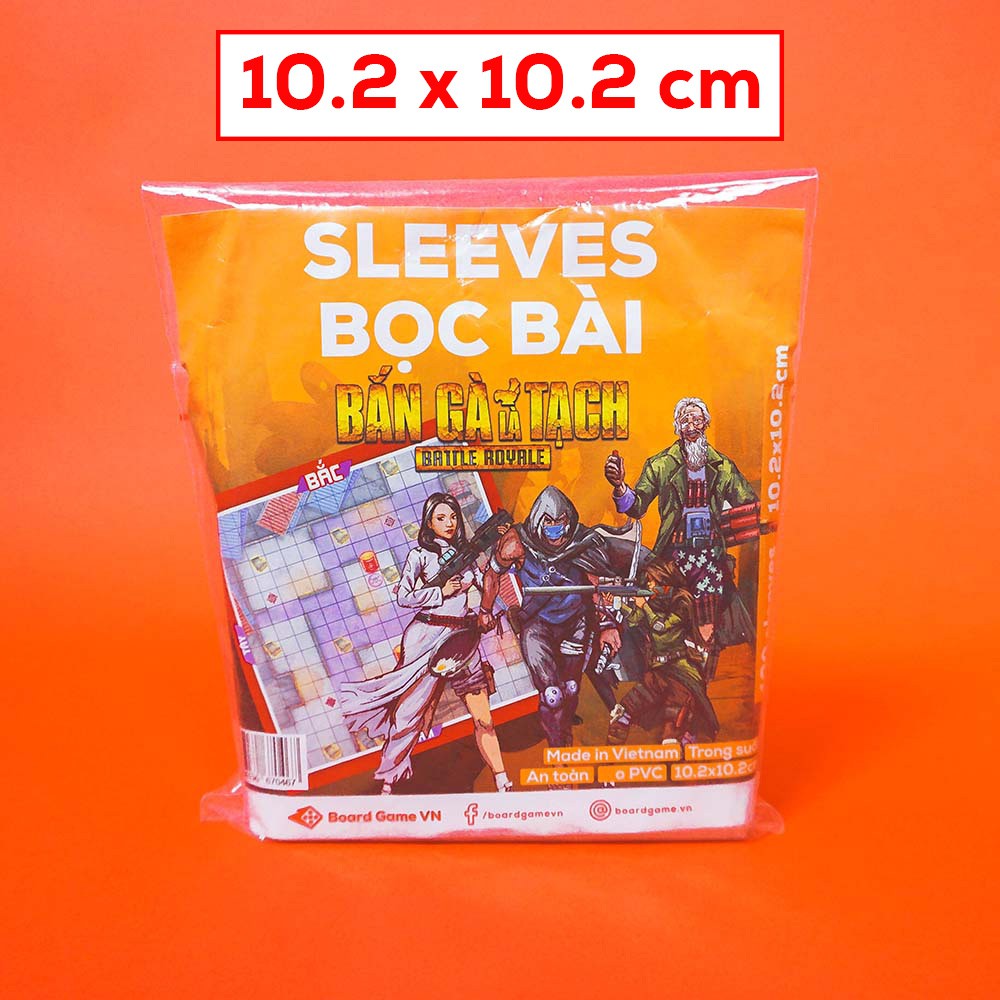 Sleeves bọc bảo vệ bài Cuộc Đua Sao Chổi - Size 6.5 x 9 cm (100 cái)- Board Game VN