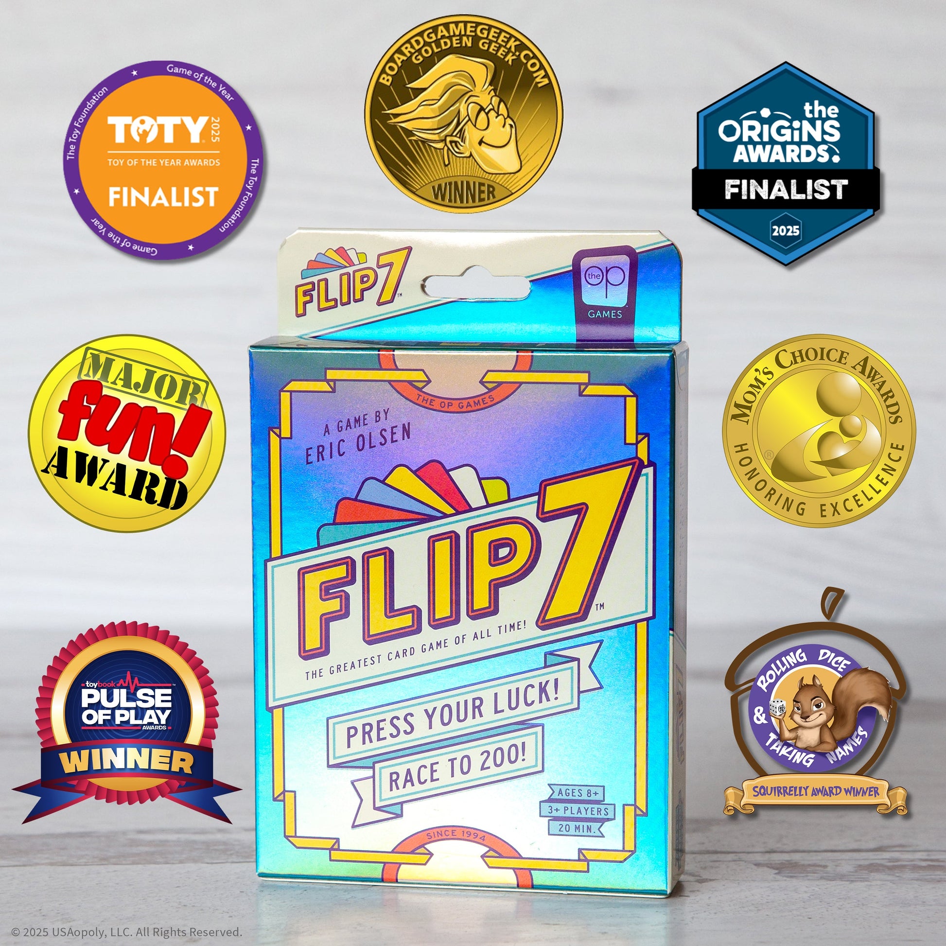 Flip 7 (Hàng mới về) USAopoly - ảnh 2 - Board Game