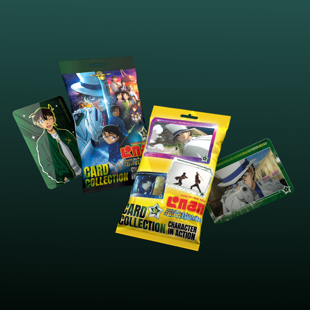 Card Collection Thám tử lừng danh Conan 27: Ngôi Sao 5 Cánh 1 Triệu Đô | Board Game VN x Ducky Card Board Game VN - ảnh 1 - B
