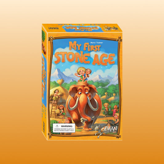 Board Game Thời Kỳ Đồ Đá phiên bản Nhí | My First Stone Age | Chiến Thuật 2 Người cho trẻ em