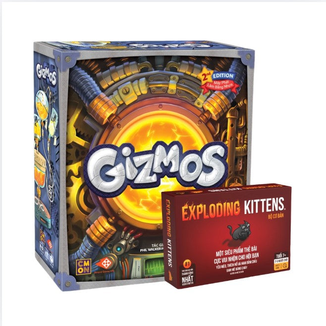 Combo Sáng Tạo & Bất Ngờ: Gizmos + Mèo nổ