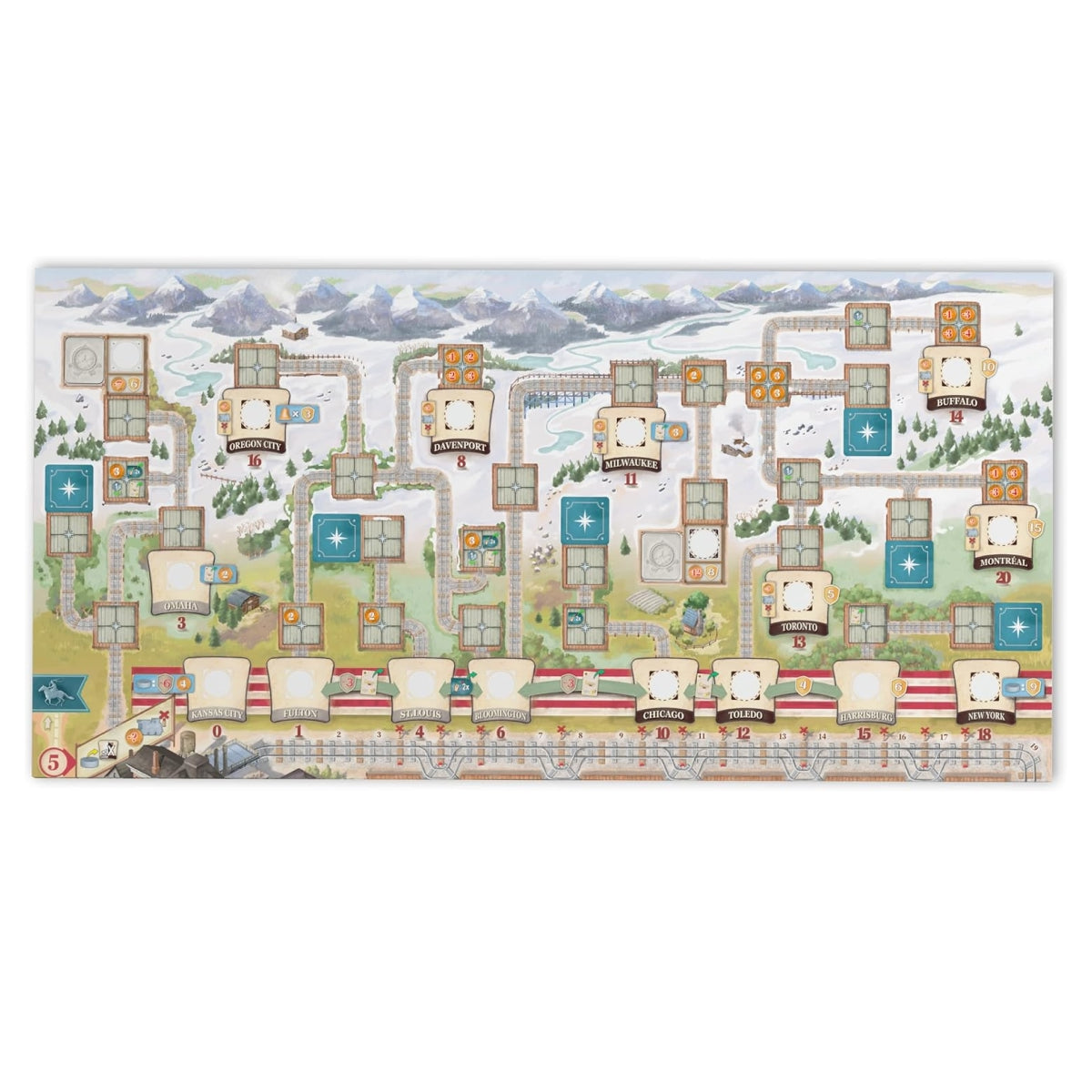 Great Western Trail (Hàng mới về) Eggertspiele Games - ảnh 8 - Board games