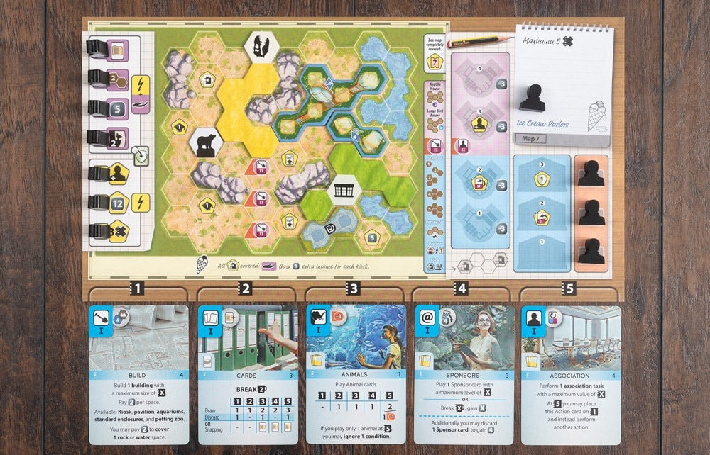 Ark Nova: Marine Worlds (Hàng mới về) Board Game VN - ảnh 3 - Board Game