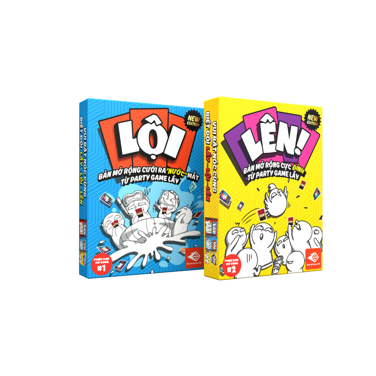 Combo thẻ bài Lầy- Lội- Lên - Party game (có bán thêm Bọc bài-100 bọc) - Board Game VN
