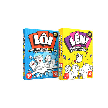Combo thẻ bài Lầy- Lội- Lên - Party game (có bán thêm Bọc bài-100 bọc) - Board Game VN