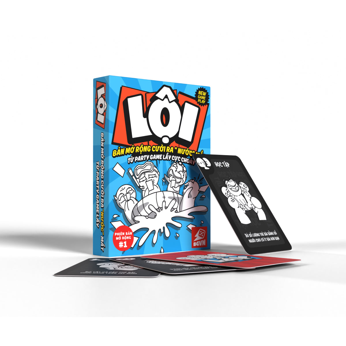 Combo thẻ bài Lầy- Lội- Lên - Party game (có bán thêm Bọc bài-100 bọc) - Board Game VN