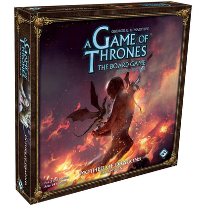 A Game Of Thrones Board Game: 2Nd Edition: Mother Of Dragons Expansion Fantasy Flight Games - ảnh 1 - Board games