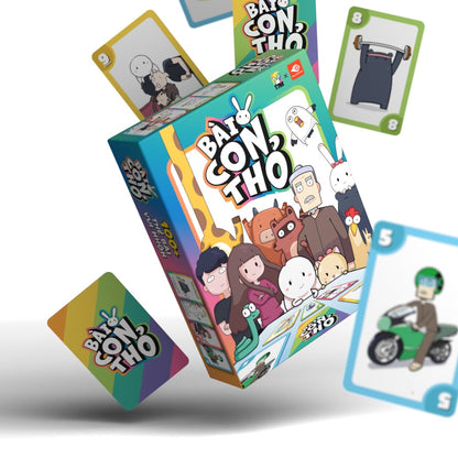 Combo thẻ bài Lầy- Lội- Lên - Party game (có bán thêm Bọc bài-100 bọc) - Board Game VN
