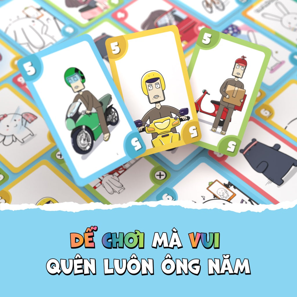 Bài con thỏ - Lầy hơn thỏ được không| Thỏ bảy màu, boardgame, game thẻ bài |Boardgamevn