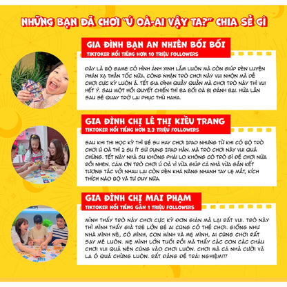 Ú ÒA - Ai Vậy Ta - trò chơi mới nhất của Lớp Học Mật Ngữ - Kèm thẻ bo góc cung hoàng đạo siêu đẹp