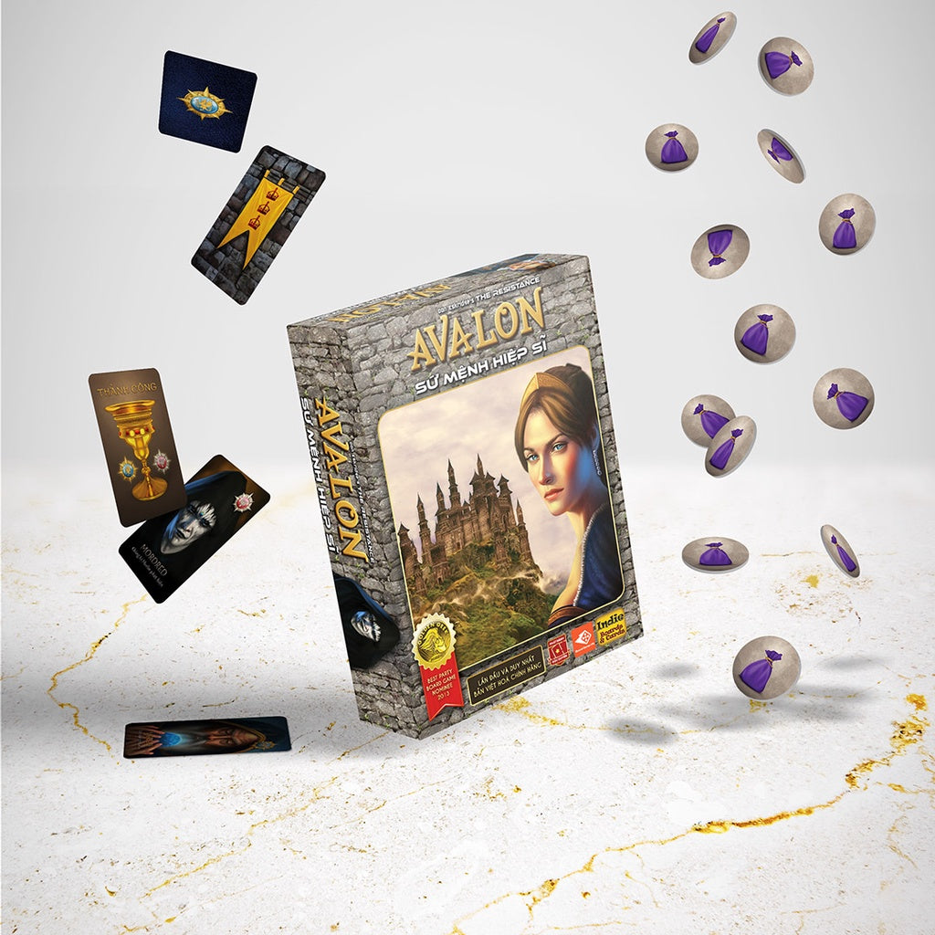 Avalon - Board game ẩn vai kịch tính hấp dẫn dành cho 5-10 người chơi