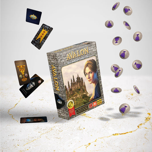 Avalon - Board game ẩn vai kịch tính hấp dẫn dành cho 5-10 người chơi