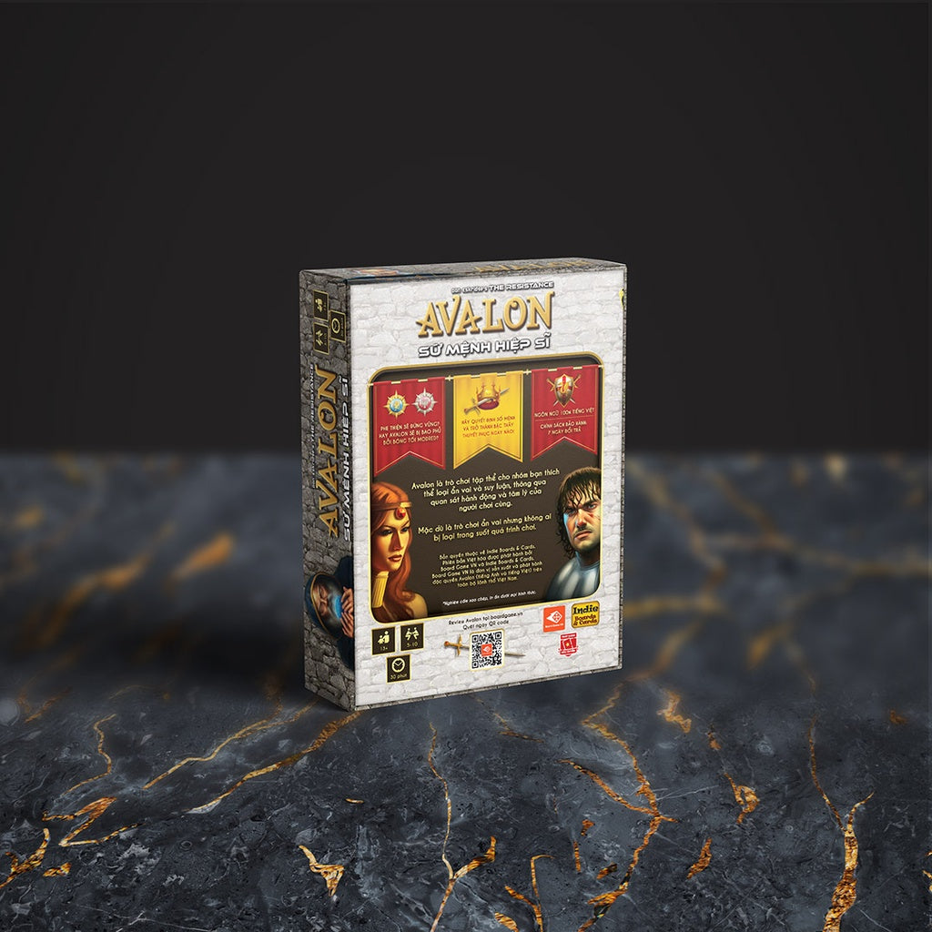 Avalon - Board game ẩn vai kịch tính hấp dẫn dành cho 5-10 người chơi
