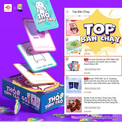THỎ TỈNH TÁO - Party game mới toanh siêu vui nhộn