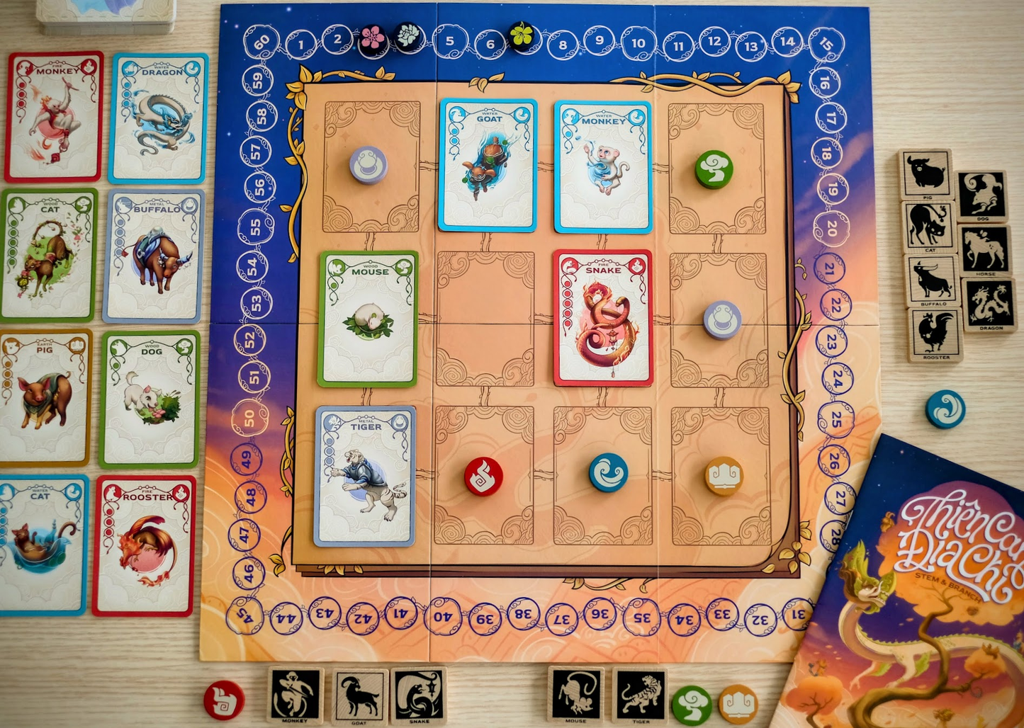 Board Game Thiên Can Địa Chi (Hàng mới về)