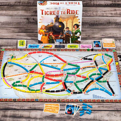 Ticket To Ride - Refresh 2025 | Board Game Kinh Điển Xây Đường Ray Xe Lửa (Hàng mới về)