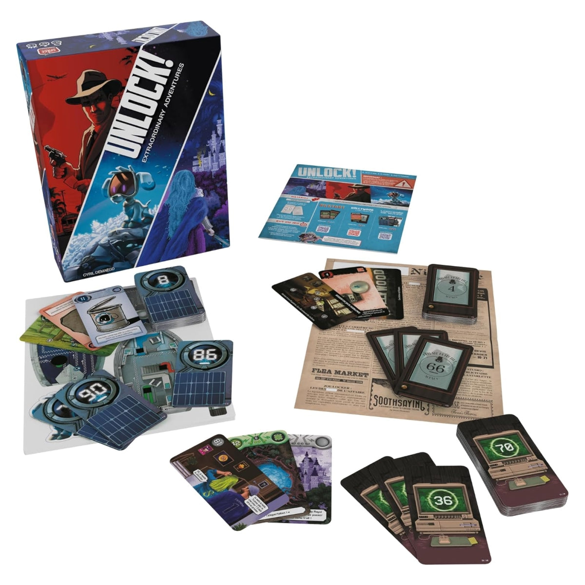 Unlock! Extraordinary Adventures Space Cowboys - ảnh 3 - Board games