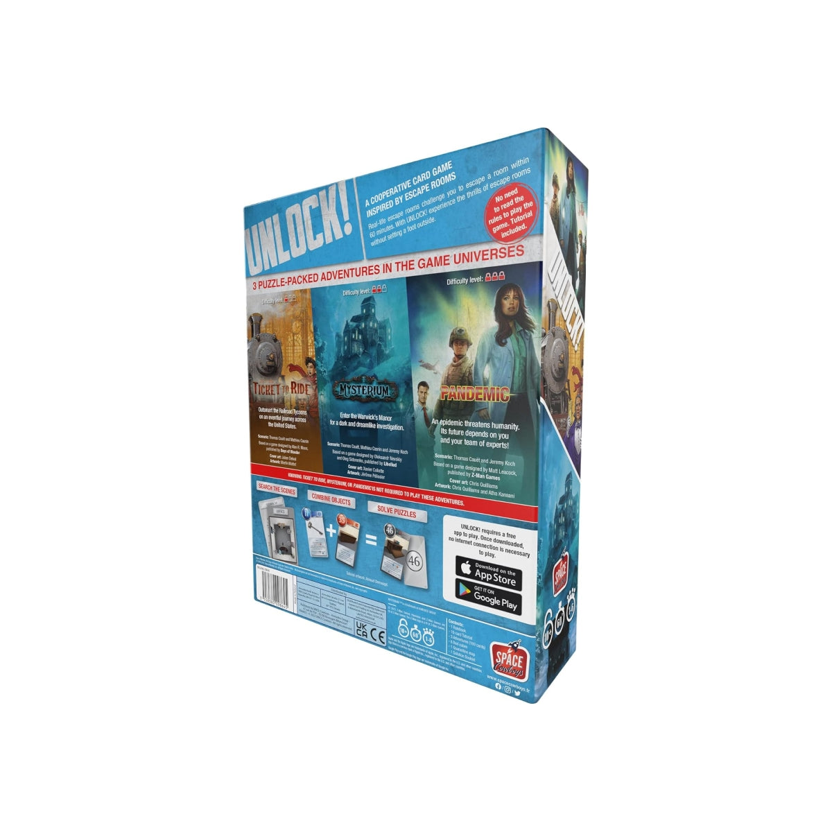 Unlock! Game Adventures Space Cowboys - ảnh 7 - Board games